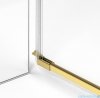 New Trendy Eventa Gold Shine kabina prysznicowa prostokątna 90x70x200 cm lewa przejrzyste Złoty połysk EXK-4695